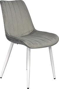 Set de masa si scaune Evelin DT 404-5Wh + 3 scaune YTC-055 Wh / BLU-13 (Light Grey)