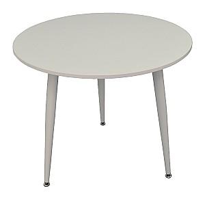 Set de masa si scaune Evelin DT 404-5Wh + 3 scaune YTC-078 Wh / UF885-14 (Grey)