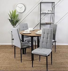 Scaun Mebel Elite Tex Grey/Black