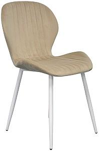 Set de masa si scaune Evelin DT 432-1R Wh + 6 scaune YTC-064 Wh / UF910-01 (Light Beige)