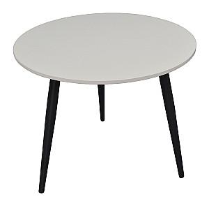 Set de masa si scaune Evelin DT 404-3B + 3 scaune YTC-097 B / UF BLU-14 (Dark Grey)