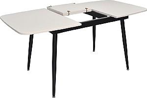 Set de masa si scaune Evelin DT 532R B + 6 scaune YTC-064 B / UF885-15 (Dark Grey)