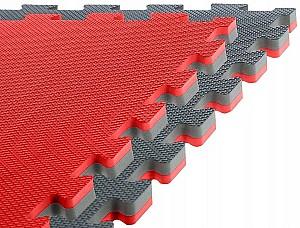 Saltea sportivă VLM Puzzle 1x1 m Grey/Red