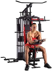 Aparat fitness multifunctional HMS Tytan 12 Black/Red