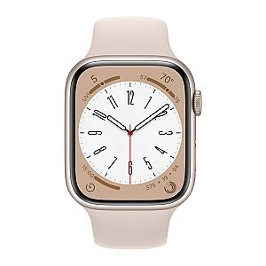 Ceas inteligent Apple Watch Series 8 GPS 45mm Starlight