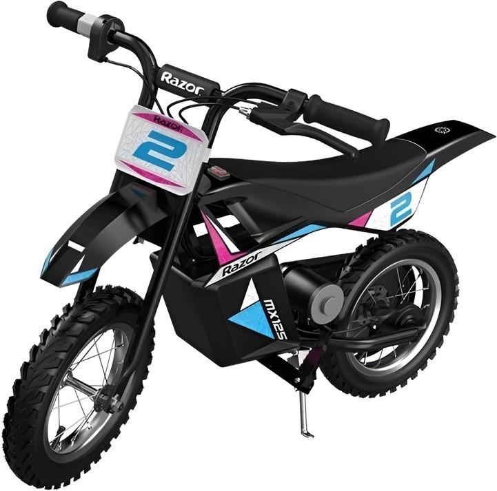 Motocicleta electrica Razor MX125 Dirt Rocket Black