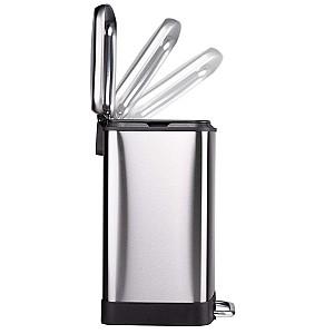 Cos de gunoi Dirt-Devil Pedal Bin 2x12 L Soft Close Silver