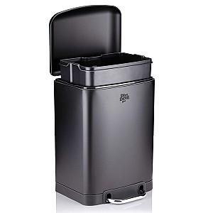 Cos de gunoi Dirt-Devil Pedal Bin 6 L Soft Close Black