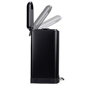 Cos de gunoi Dirt-Devil Pedal Bin 6 L Soft Close Black
