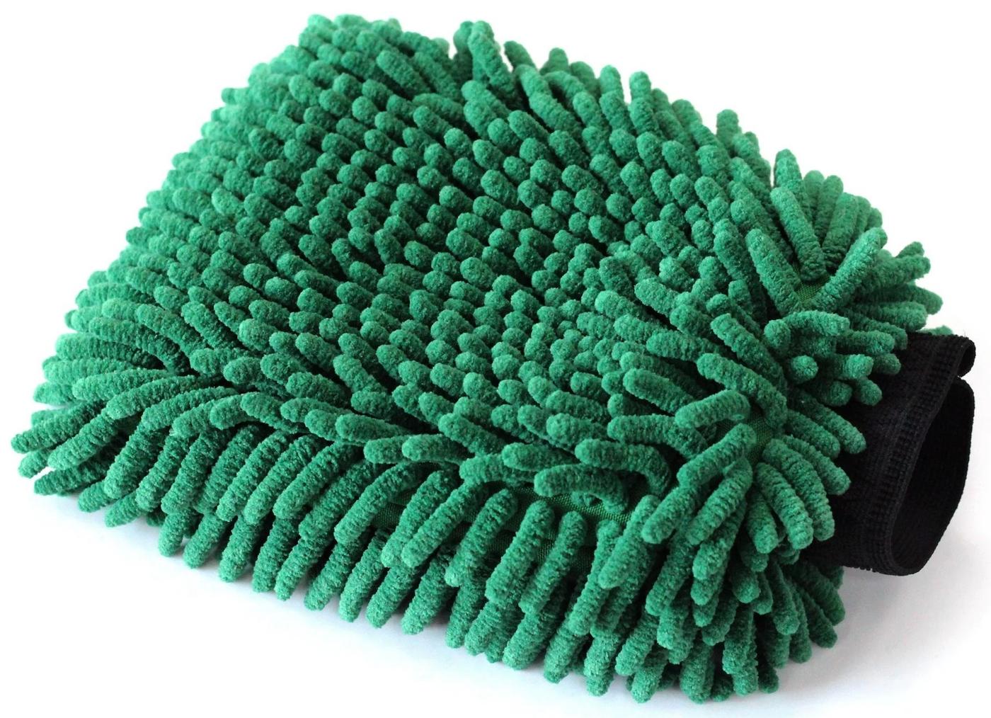 Curatare exterior auto MaxShine 1120003G Micro Chenille Wash Mitt Green