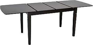 Set de masa si scaune Evelin HV-27V Chocolate + 6 scaune GLORIA Chocolate / Ekea12 Dark Brown