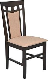 Set de masa si scaune Evelin HV-31N Chocolate + 8 scaune Deepa R Chocolate / NV-3WP Beige