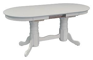 Set de masa si scaune Evelin HV-31N White + 4 scaune Deepa R White / NV-10WP Grey