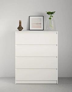 Comoda MBS Neo 4S (80x43x98 cm) Alb