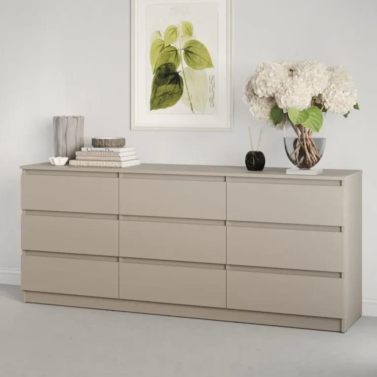 Comoda MBS Neo 9S (180x43x75.5 cm) Cașmir