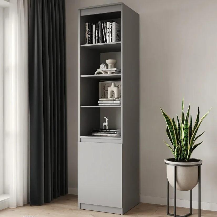 Dulap penal MBS Neo 1D (50x50x210 cm) Gri