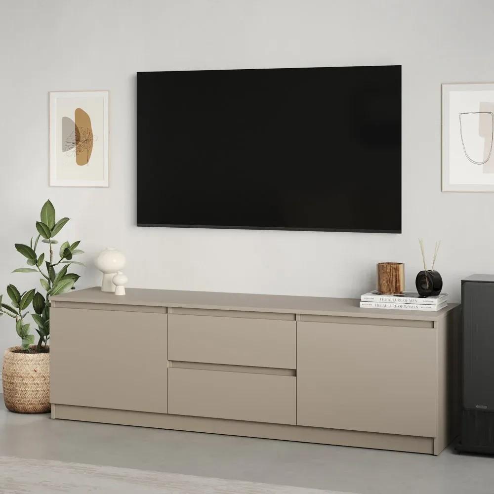 Tumba pentru televizor MBS Neo 2S2D (150x43x53 cm) Cașmir