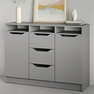 Comoda MBS 1200 Lilu (121x40x89 cm) Gri