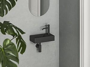 Lavoar baie Ravak Veda Matt Black (XJXPD240000)
