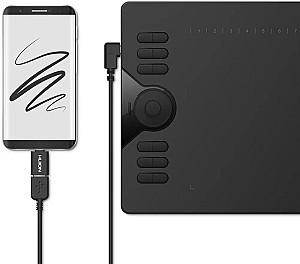 Tableta grafica Huion HS610 Black