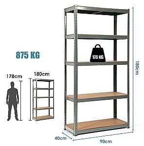 Rafturi pentru depozitare Costway TL33815GR