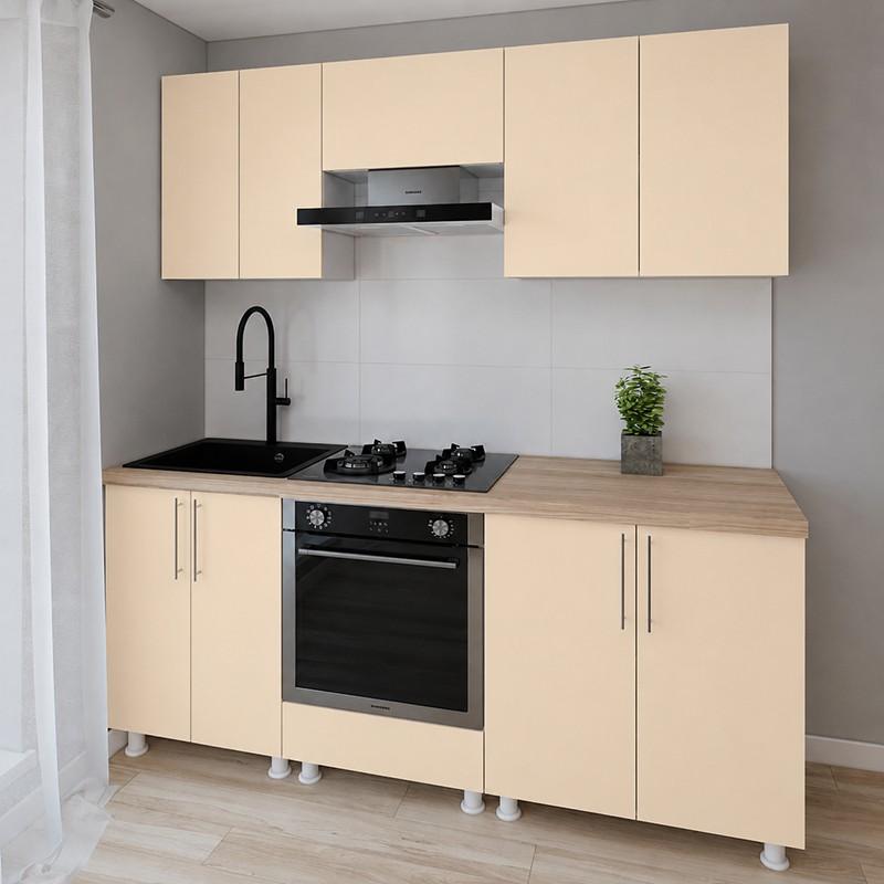 Set mobila bucatarie Smartex K3 200 cm Ivory