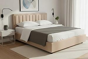 Pat Alcantara Pulsar 1.6 m Bej + Saltea Salt Confort Clasic 160x200