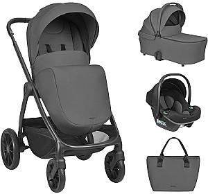 Carucior 3 in 1 Kikka Boo Modena 2027 Dark Grey