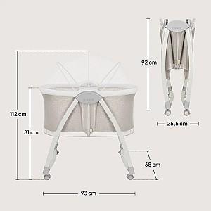 Patut copii Lionelo Gaya Beige Sand