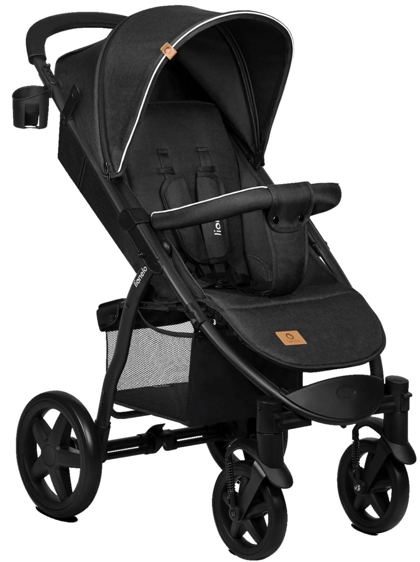 Carucior de plimbare Lionelo Annet Plus Black Carbon (ENG)
