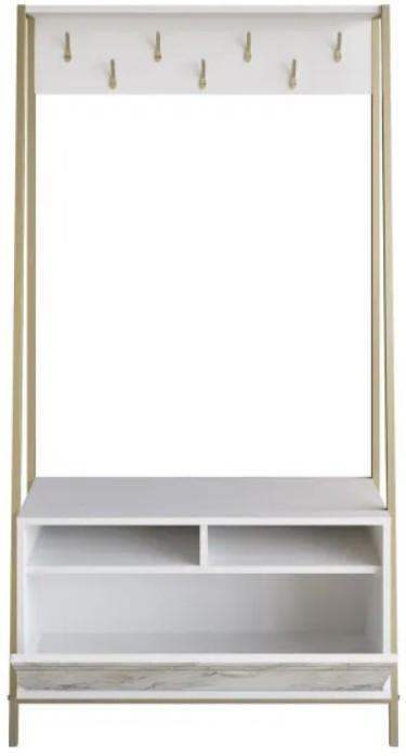 Antreu Trendy Devin White 94x180x35cm