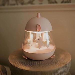 Lampa de noapte Marys Music Box Pink