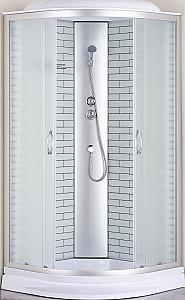 Cabina de dus S-Group SCRL WZ 100x100x215 (cu cadita joasa)