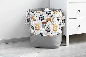 Cos pentru jucarii Sensillo Forest Animals Grey