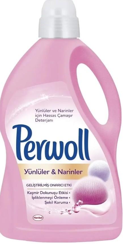 Gel pentru spalare Perwoll  Yenileme Delicate and Wool 4l