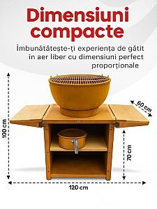 Vatra de foc HEAT Outdoor  Living HEAT Kjok Rust