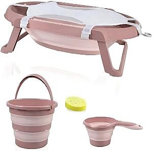 Cada pentru bebelusi BABYJEM Pink 5 pcs