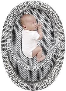 Cuib pentru bebelus BABYJEM White/Grey