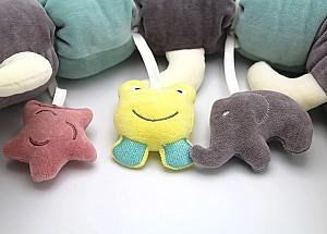 Jucarie de plus BABYJEM Caterpillar Blue
