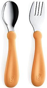 Set de tacimuri BABYJEM Orange/Grey