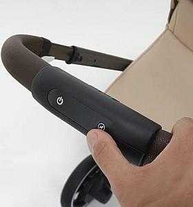 Carucior pentru gemeni Cybex e-Gazelle S BLK BP Moon Black