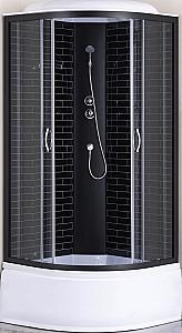 Cabina de dus S-Group SCRH BZ 100x100x215 (cu cadita inalta)