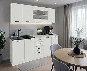 Set mobila bucatarie Haaus Riga 2.0m White