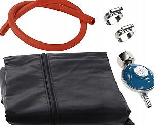 Incalzitor pe gaz GardenLine GAZ6417 Black/Inox