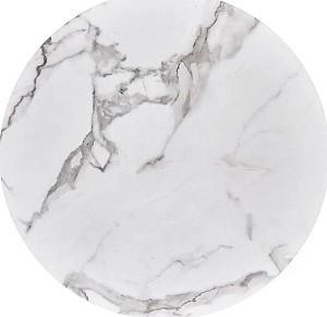Masa Halmar Morata White Marble/Black/Gold