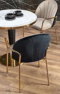 Masa Halmar Morata White Marble/Black/Gold