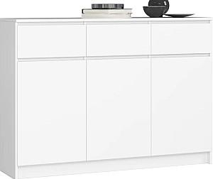 Comoda Akord K140 3D 3SZ White