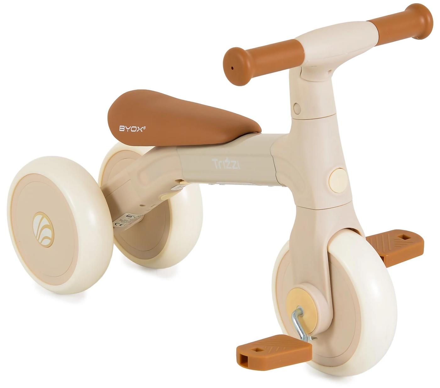 Bicicleta fara pedale Moni Trizzi Beige