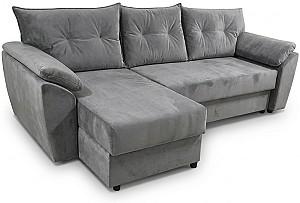 Canapea coltar Aurus Viva 265x150 cm (tick-tac) Gri