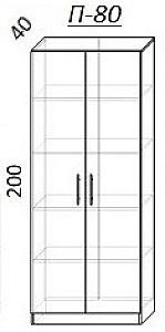 Dulap PS PT-80 Toffi / Bej